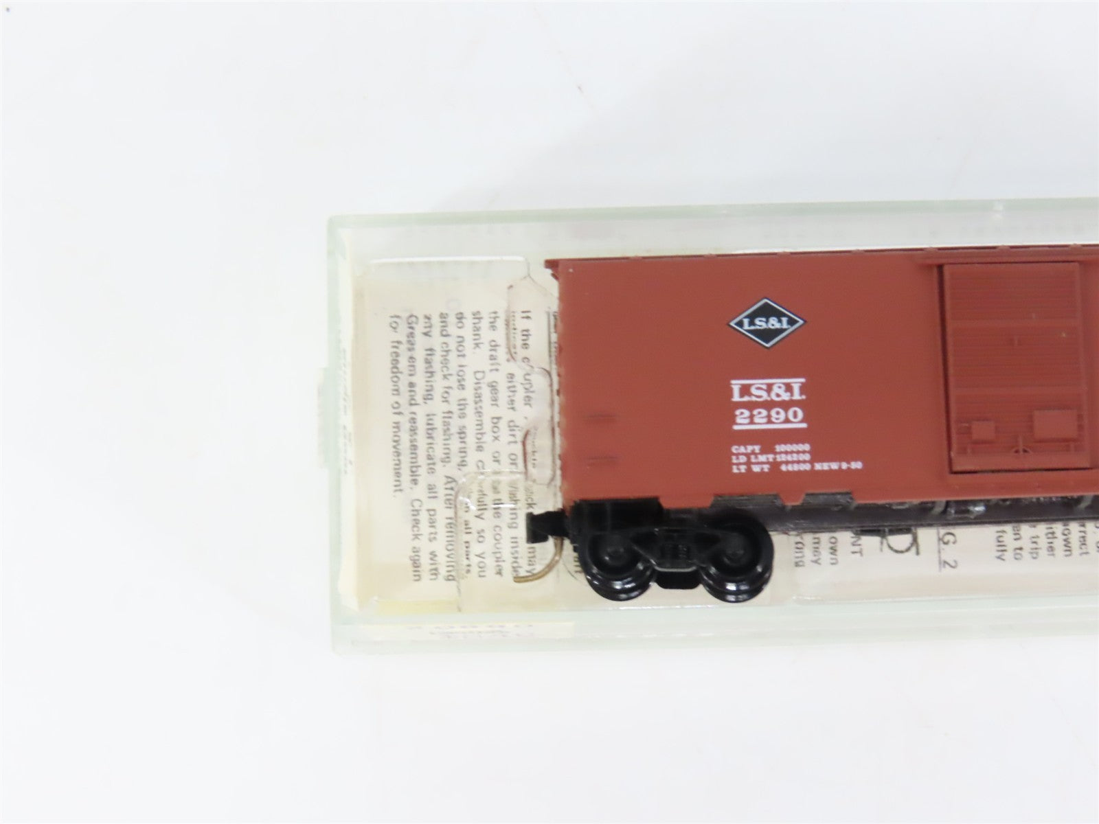 N Kadee Micro-Trains MTL 20880 LS&I Lake Superior & Ishpeming 40' Box Car 2290