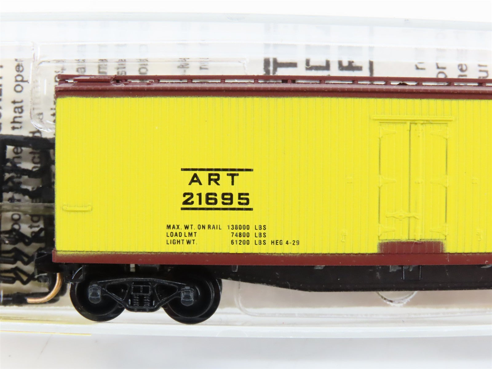 N Scale Micro-Trains MTL 47300 American Refrigerator Transit Co. 40' Reefer RTR