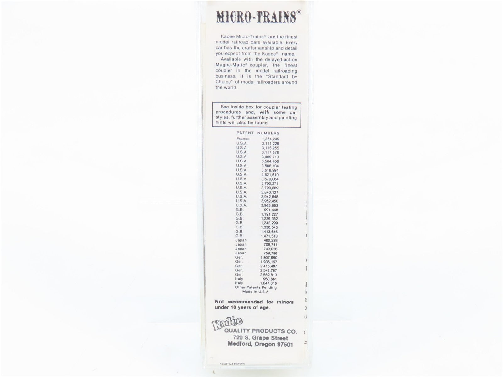 N Scale Micro-Trains MTL 47300 American Refrigerator Transit Co. 40' Reefer RTR
