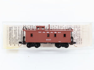 N Scale Micro-Trains MTL 50150 Wabash 34' Wood-Sheathed Caboose 2637 RTR