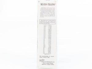 N Scale Micro-Trains MTL 50150 Wabash 34' Wood-Sheathed Caboose 2637 RTR