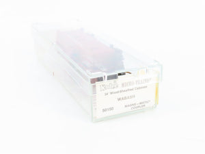 N Scale Micro-Trains MTL 50150 Wabash 34' Wood-Sheathed Caboose 2637 RTR