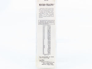 N Scale Micro-Trains MTL 65150 BMX Barrett Division 39' Single Dome Tank Car RTR