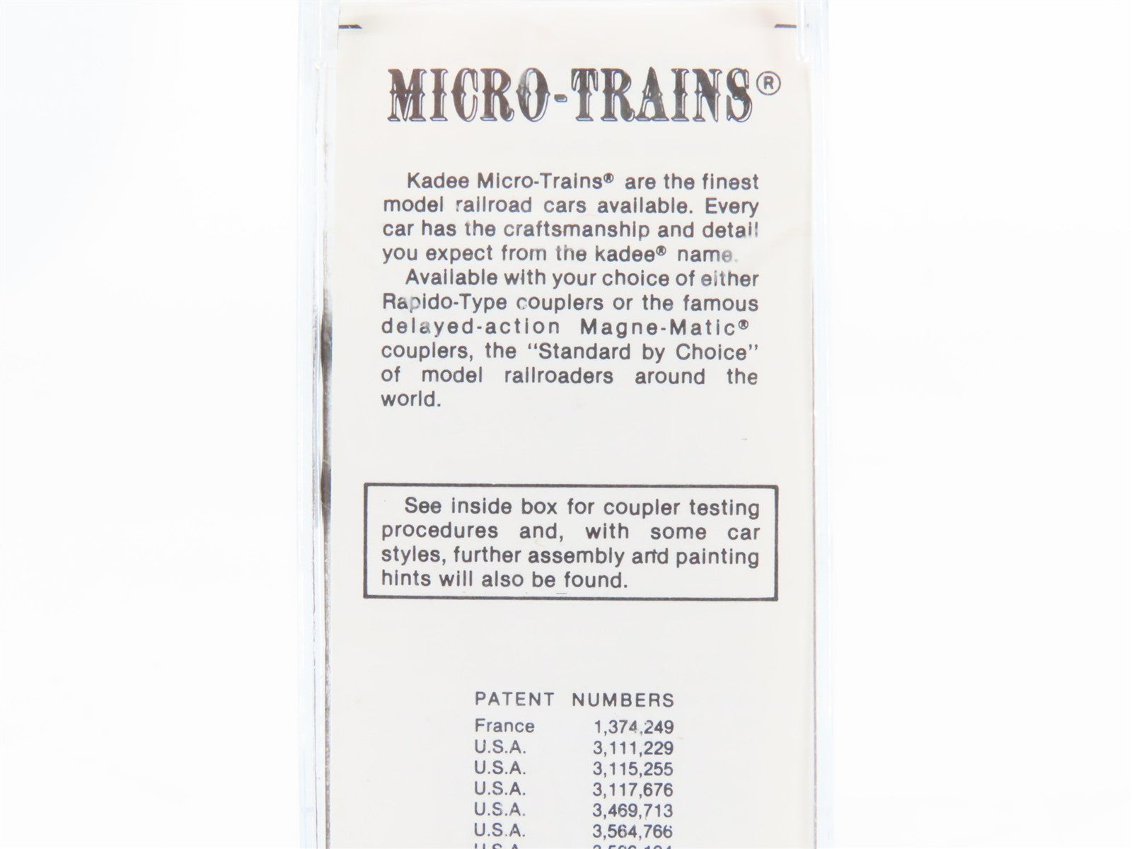 N Scale Kadee Micro-Trains MTL 23140 CP Canadian Pacific 40' Box Car 290299 RTR