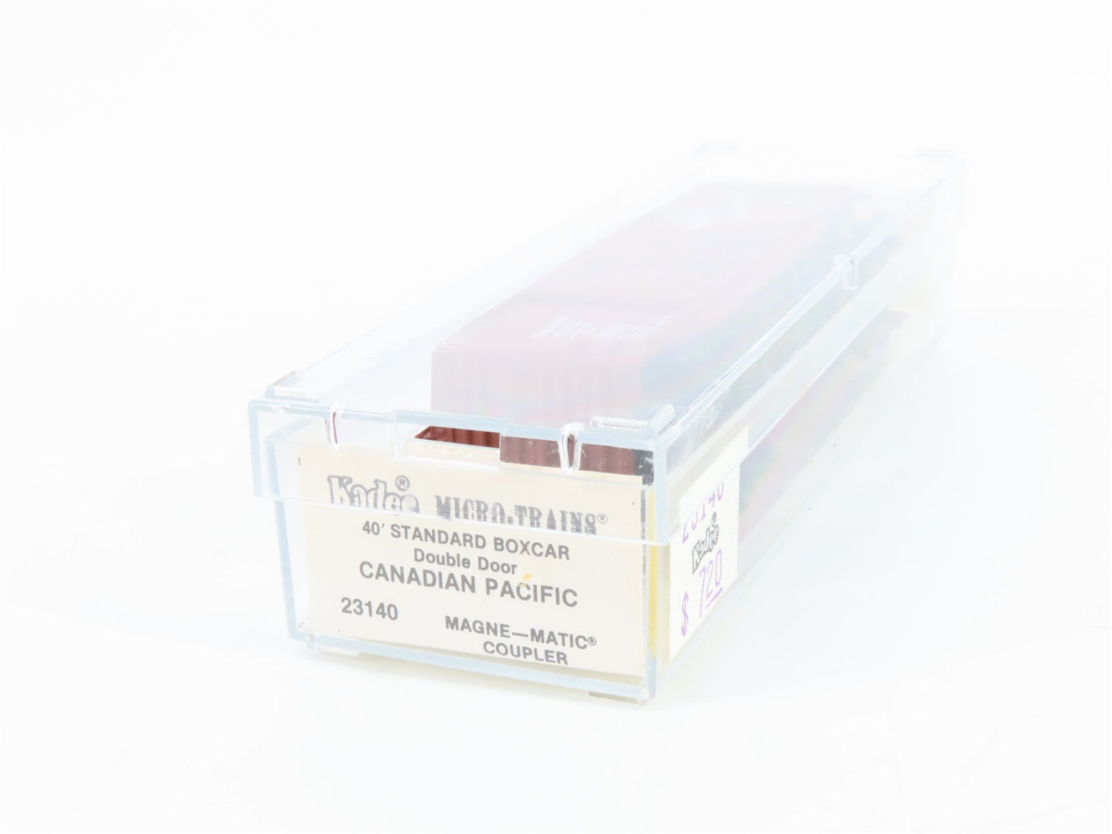 N Scale Kadee Micro-Trains MTL 23140 CP Canadian Pacific 40' Box Car 290299 RTR