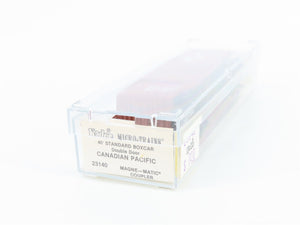N Scale Kadee Micro-Trains MTL 23140 CP Canadian Pacific 40' Box Car 290299 RTR