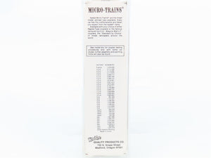 N Scale Kadee Micro-Trains MTL 39050 CB&Q Burlington Route 40' Boxcar 120635 RTR