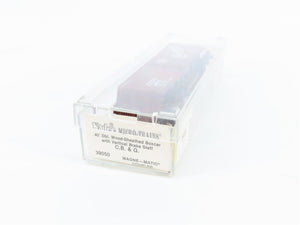 N Scale Kadee Micro-Trains MTL 39050 CB&Q Burlington Route 40' Boxcar 120635 RTR