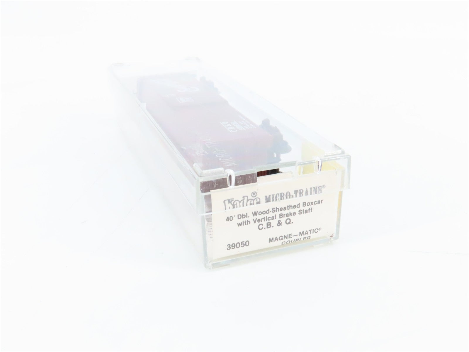 N Scale Kadee Micro-Trains MTL 39050 CB&Q Burlington Route 40' Boxcar 120635 RTR