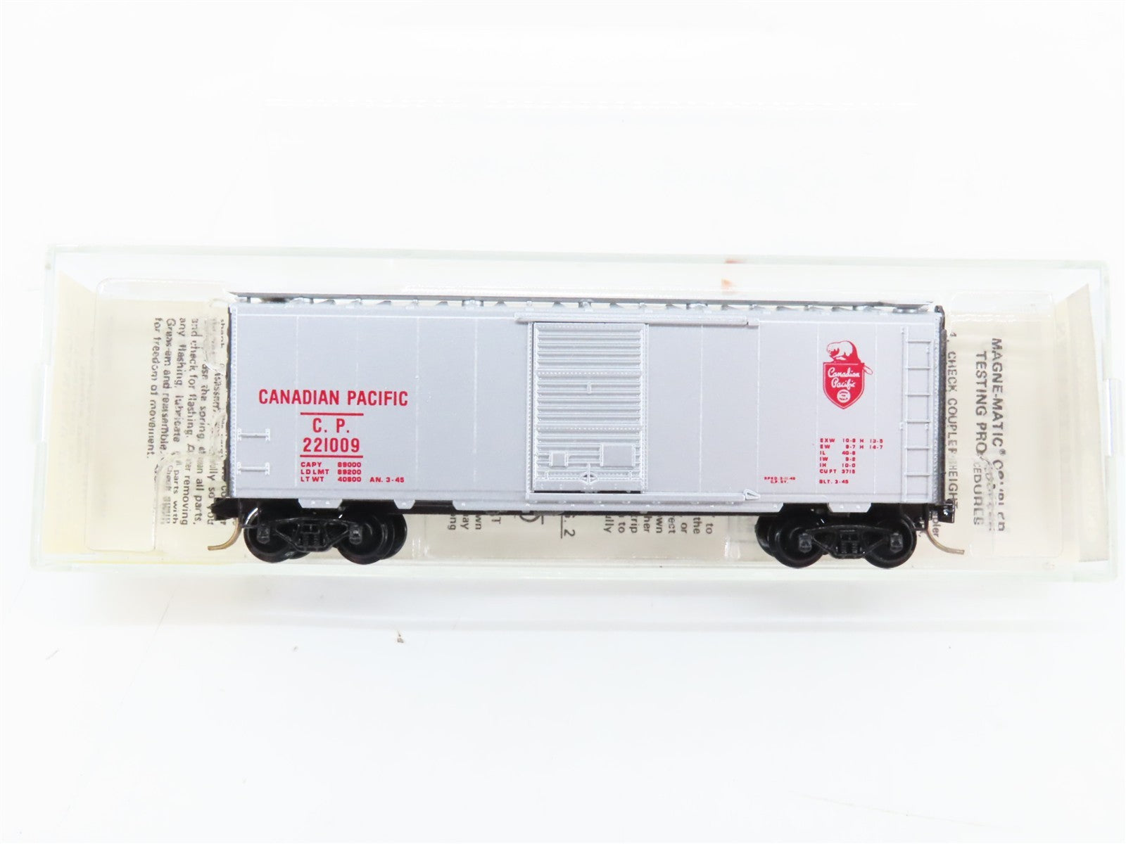N Kadee Micro-Trains MTL 20890 CP Canadian Pacific 
