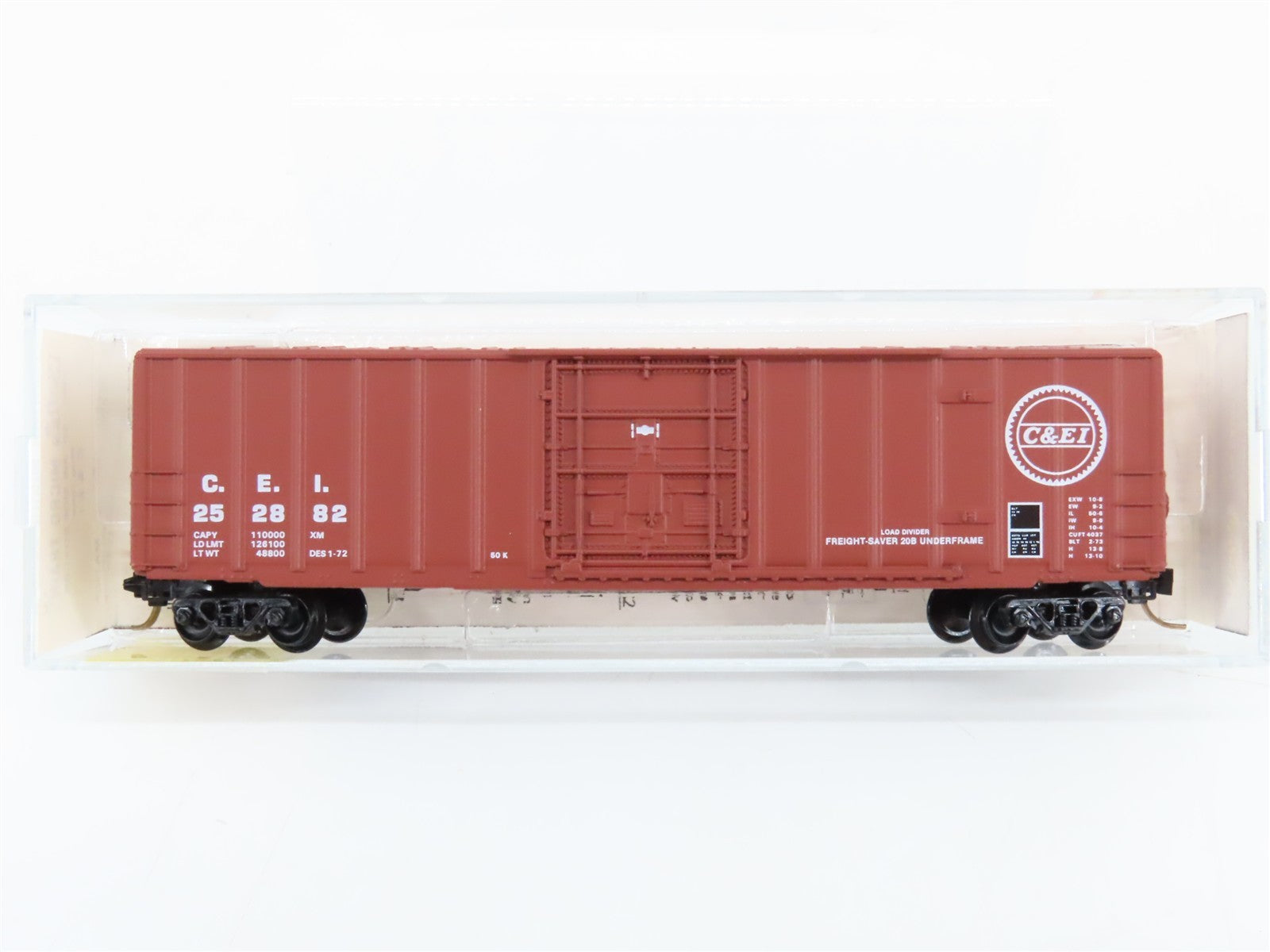 N Kadee Micro-Trains MTL 27030 CEI Chicago & Eastern Illinois 50' Box Car 252882