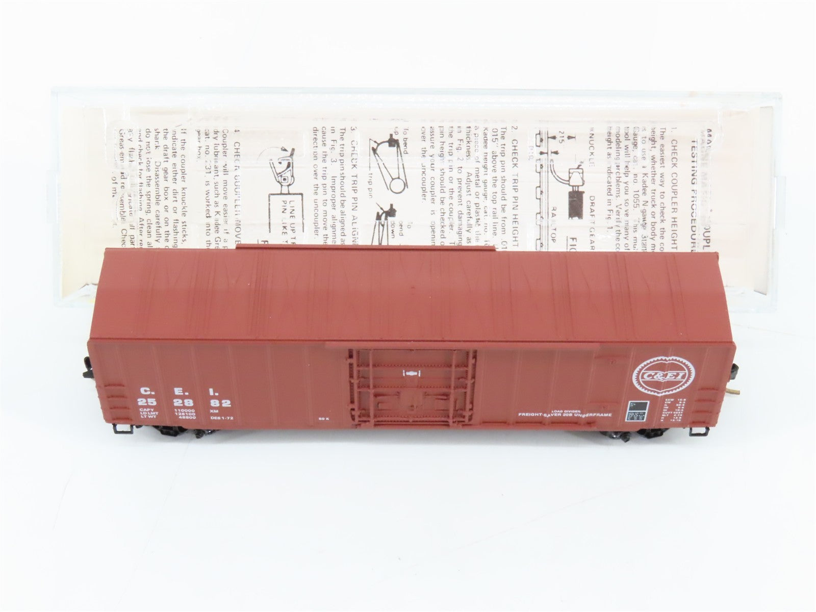 N Kadee Micro-Trains MTL 27030 CEI Chicago & Eastern Illinois 50' Box Car 252882