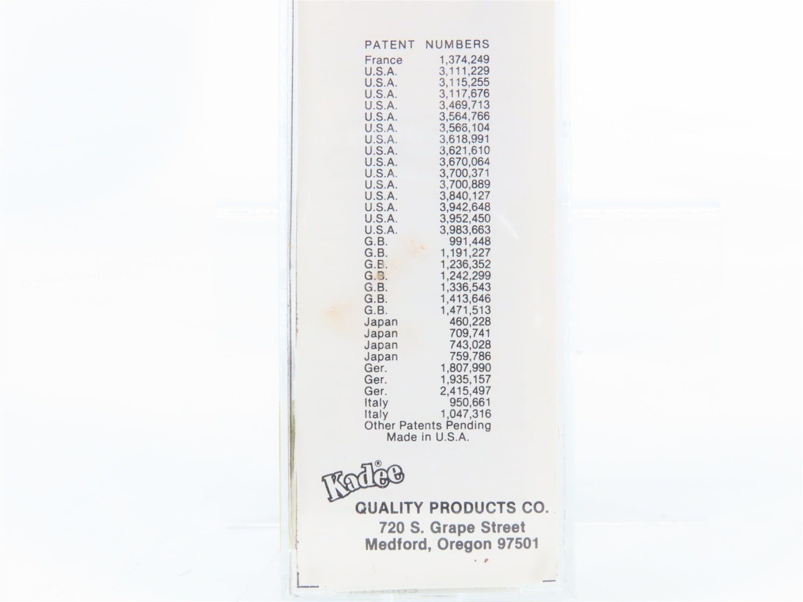 N Kadee Micro-Trains MTL 27030 CEI Chicago & Eastern Illinois 50' Box Car 252882