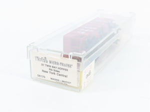 N Scale Micro-Trains MTL 56170 NYC New York Central 33' 2-Bay Hopper 868001 RTR