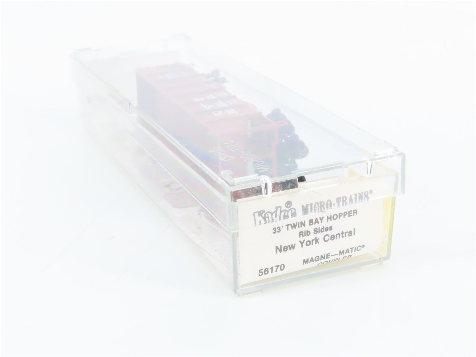 N Scale Micro-Trains MTL 56170 NYC New York Central 33' 2-Bay Hopper 868001 RTR