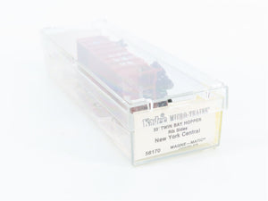 N Scale Micro-Trains MTL 56170 NYC New York Central 33' 2-Bay Hopper 868001 RTR