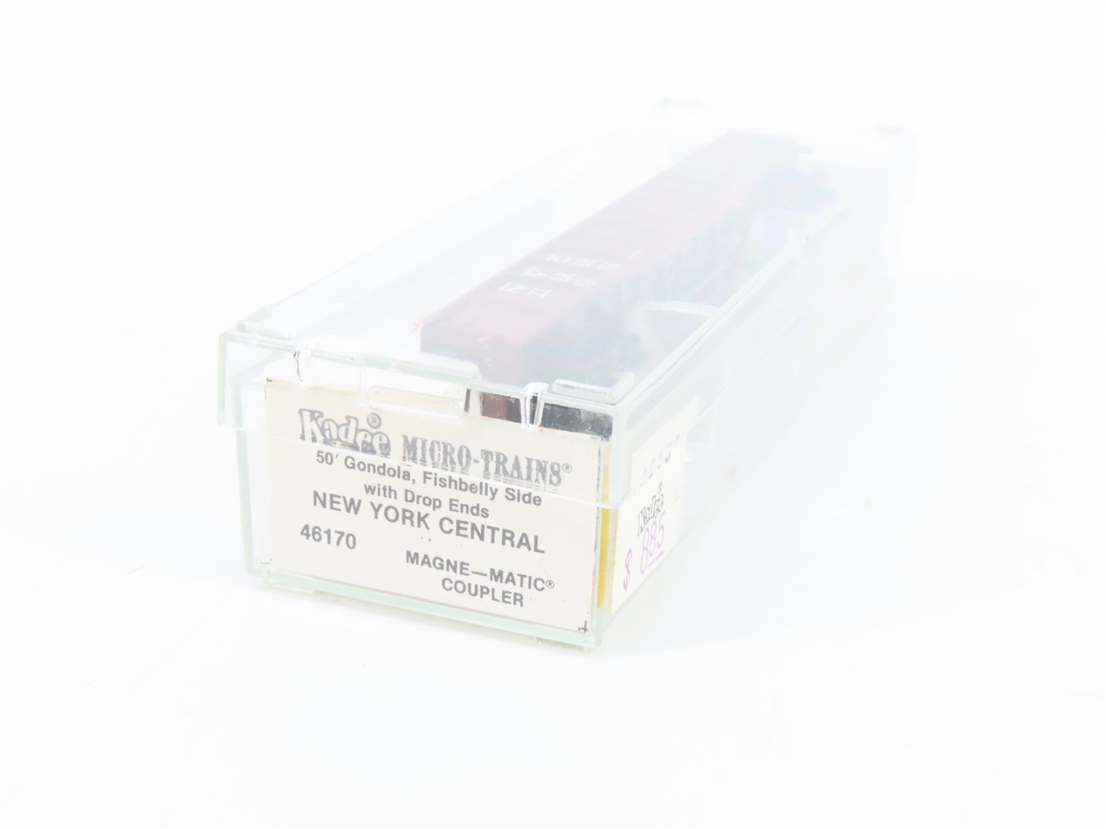 N Scale Micro-Trains MTL 46170 NYC New York Central 50' Gondola 715229 RTR