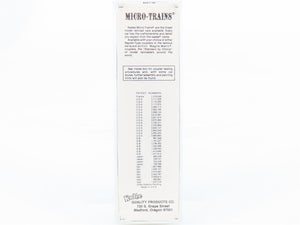N Scale Micro-Trains MTL 65100 GATX Dow Chemical 39' Single Dome Tank Car RTR
