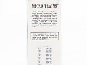 N Scale Micro-Trains MTL 65100 GATX Dow Chemical 39' Single Dome Tank Car RTR