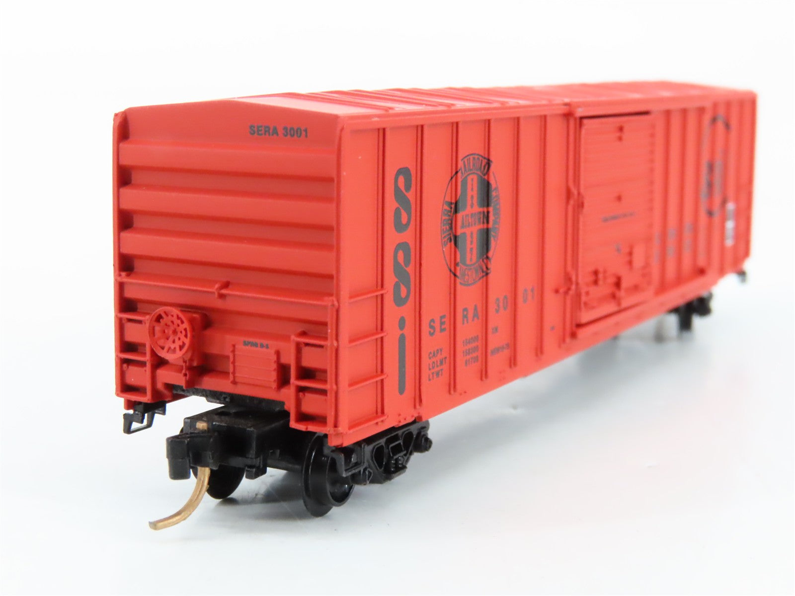 N Kadee Micro-Trains MTL 25370 SERA Sierra Railroad SSI 50' Box Car 3001 RTR