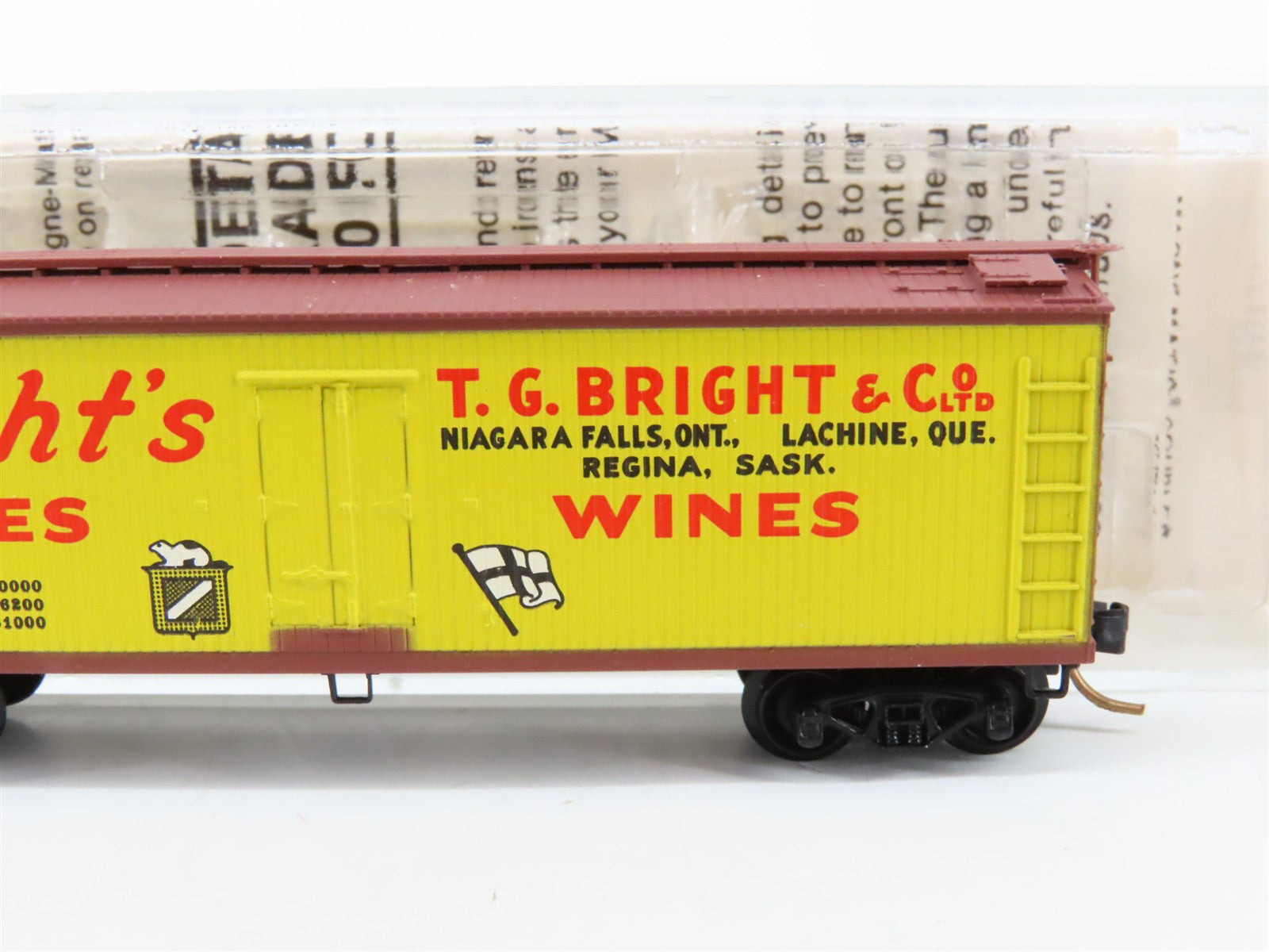 N Scale Micro-Trains MTL 49210 TGBX T.G. Bright & Co. 40' Reefer 101 RTR