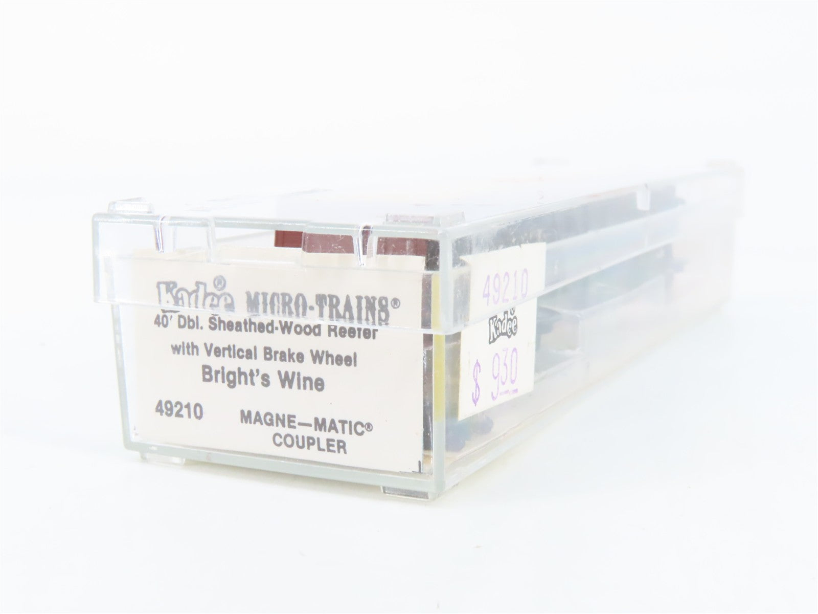 N Scale Micro-Trains MTL 49210 TGBX T.G. Bright & Co. 40' Reefer 101 RTR