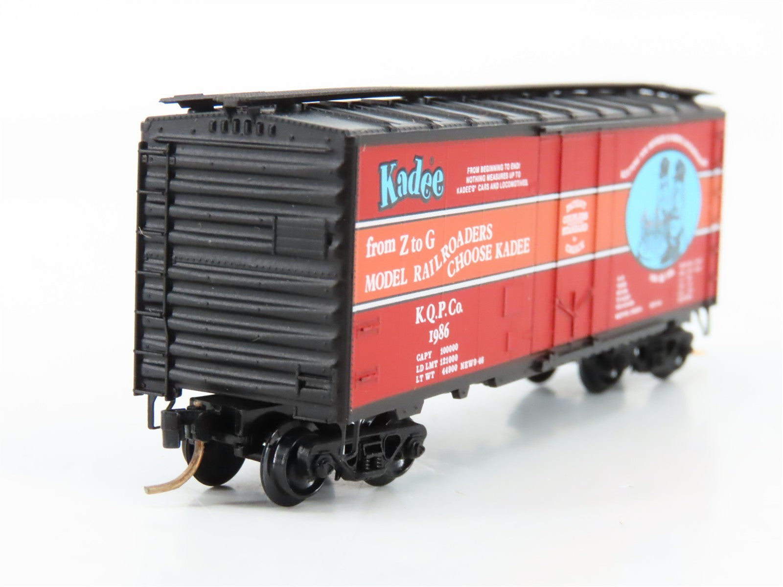 N Scale Kadee Micro-Trains MTL 21046 KQPCo. 40th Anniversary 40' Boxcar 1986 RTR
