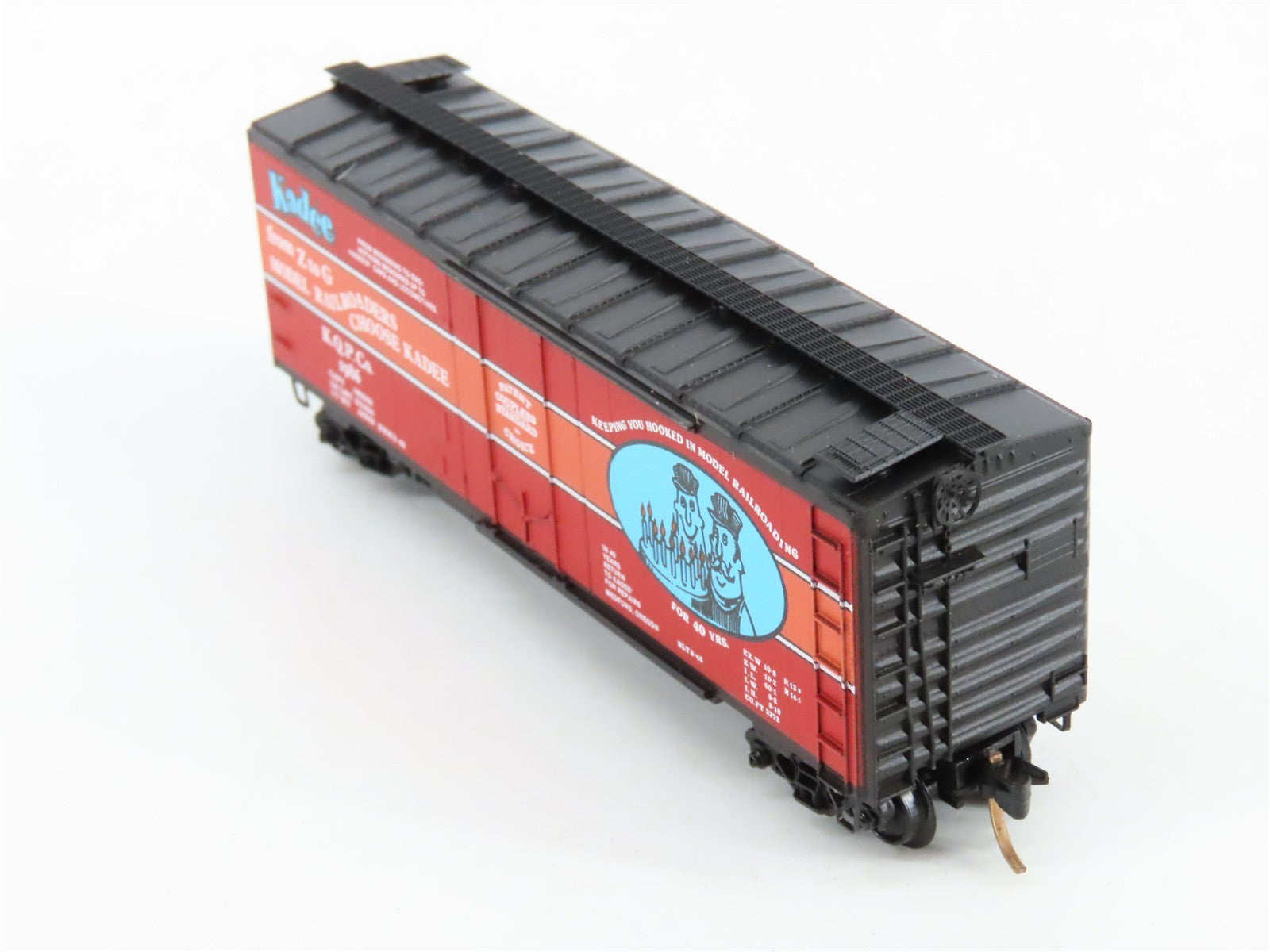 N Scale Kadee Micro-Trains MTL 21046 KQPCo. 40th Anniversary 40' Boxcar 1986 RTR