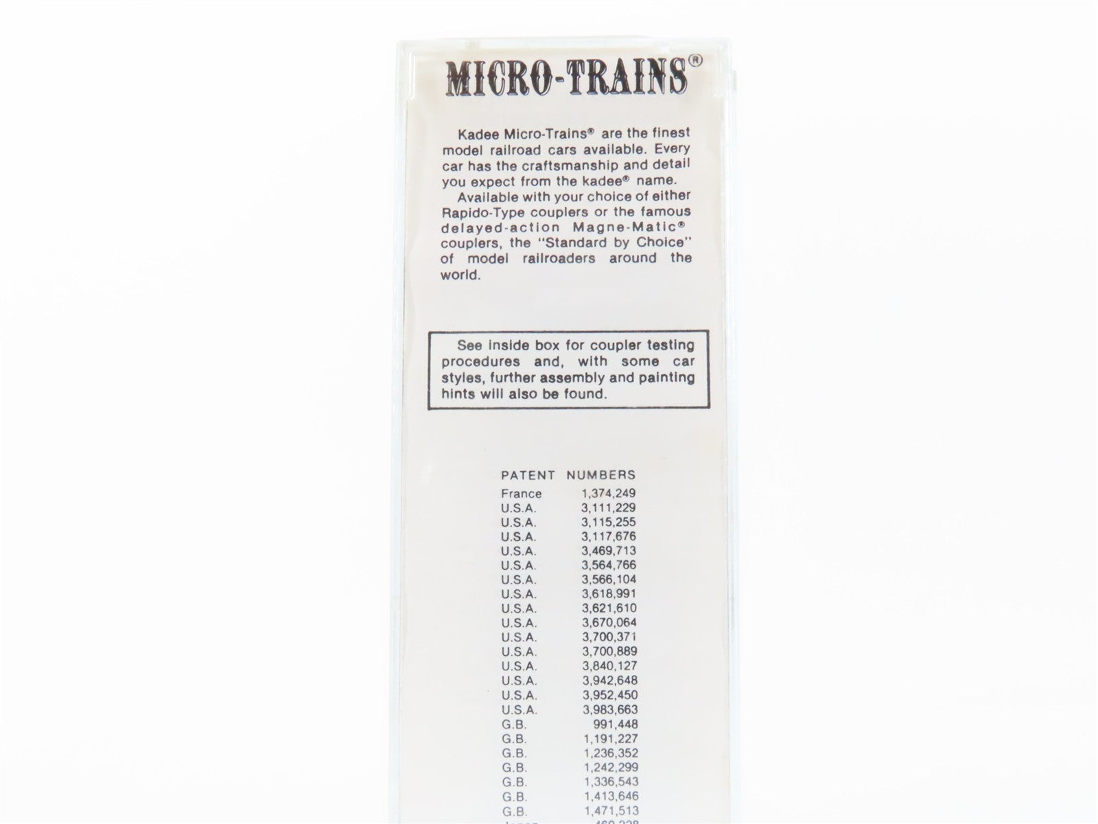 N Scale Kadee Micro-Trains MTL 21046 KQPCo. 40th Anniversary 40' Boxcar 1986 RTR