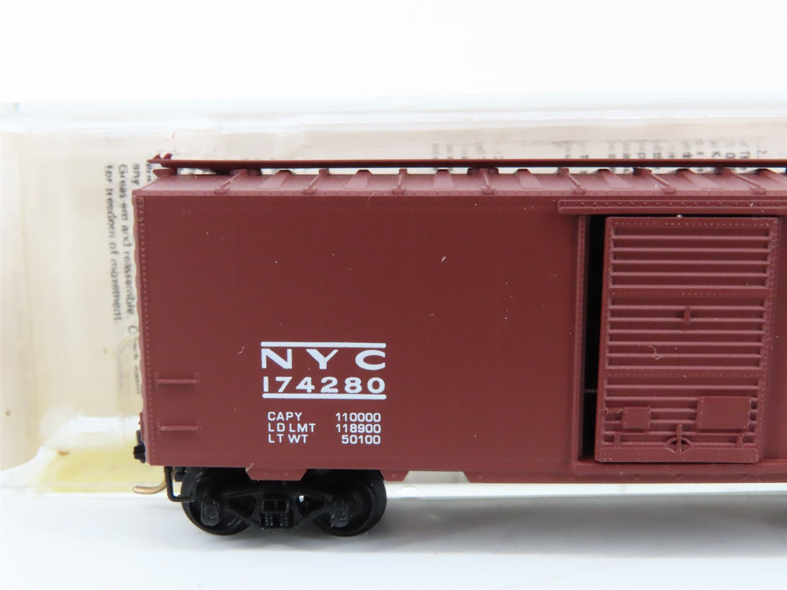 N Kadee Micro-Trains MTL 20380 NYC New York Central Early Bird Box Car 174280