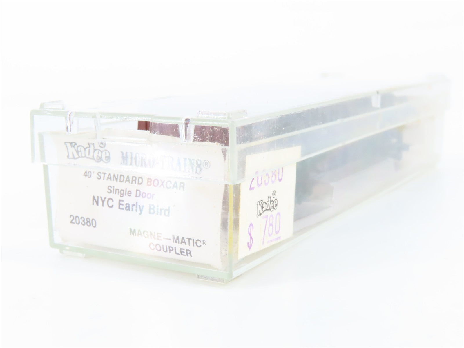 N Kadee Micro-Trains MTL 20380 NYC New York Central Early Bird Box Car 174280