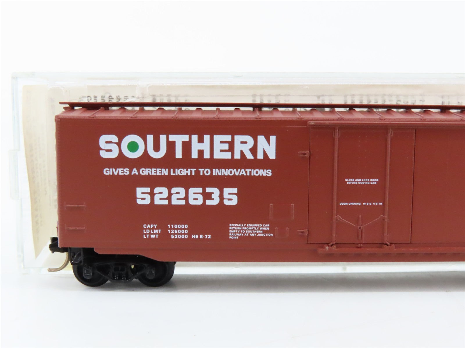 N Scale Micro-Trains MTL 32240 SOU Southern 50' Box Car 522635 RTR