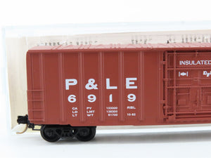 N Kadee Micro-Trains MTL 27050 P&LE Pittsburgh & Lake Erie 50' Box Car 6919 RTR