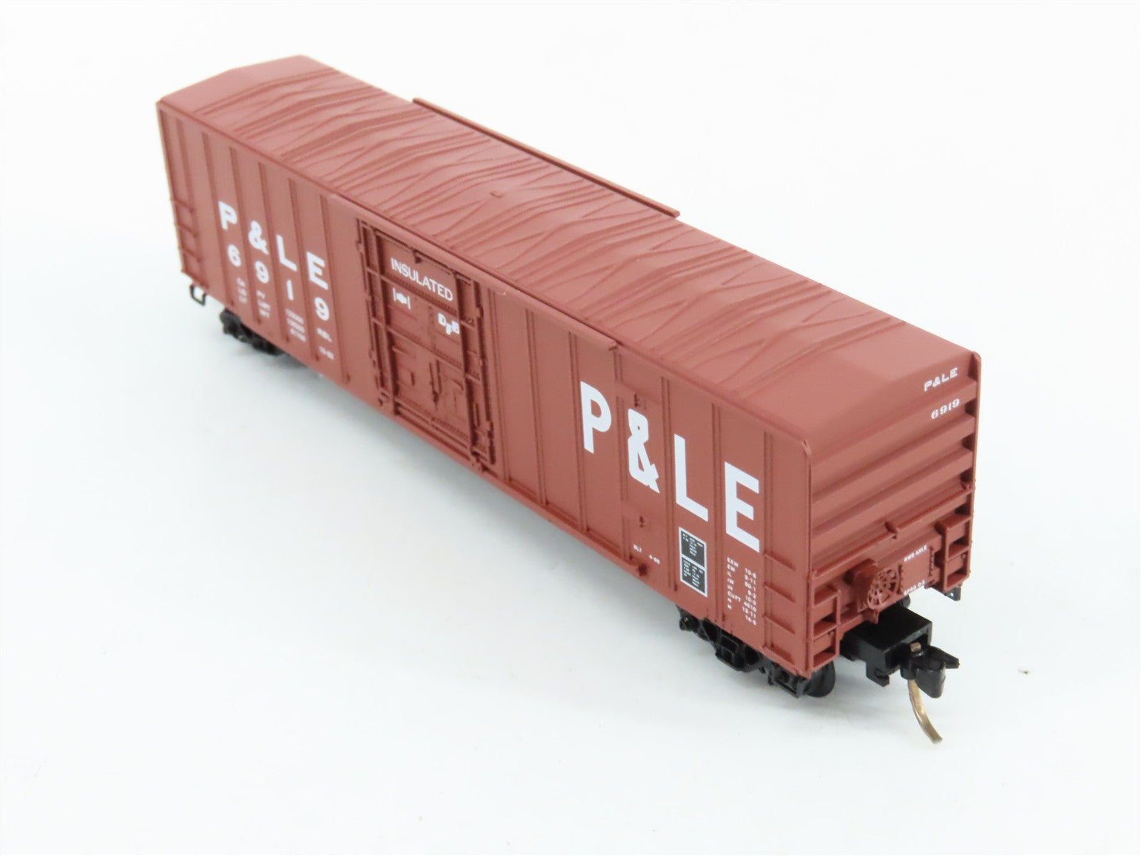 N Kadee Micro-Trains MTL 27050 P&LE Pittsburgh & Lake Erie 50' Box Car 6919 RTR