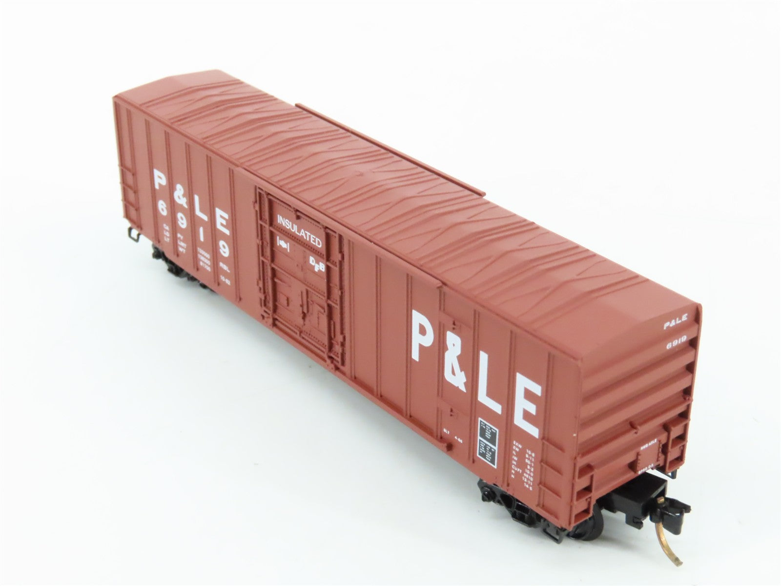 N Kadee Micro-Trains MTL 27050 P&LE Pittsburgh & Lake Erie 50' Box Car 6919 RTR