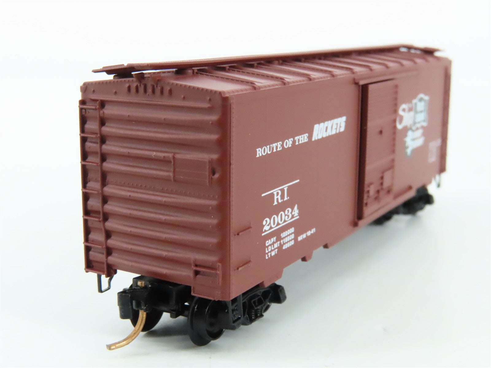 N Scale Kadee Micro-Trains MTL 20610 RI Route Of The Rockets 40' Box Car 20034