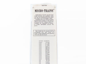 N Scale Kadee Micro-Trains MTL 20610 RI Route Of The Rockets 40' Box Car 20034