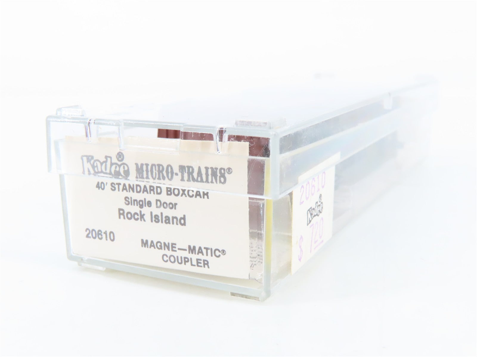 N Scale Kadee Micro-Trains MTL 20610 RI Route Of The Rockets 40' Box Car 20034
