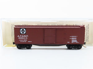 N Scale Kadee Micro-Trains MTL 39060 ATSF Santa Fe 40' Box Car 38691C.T. RTR
