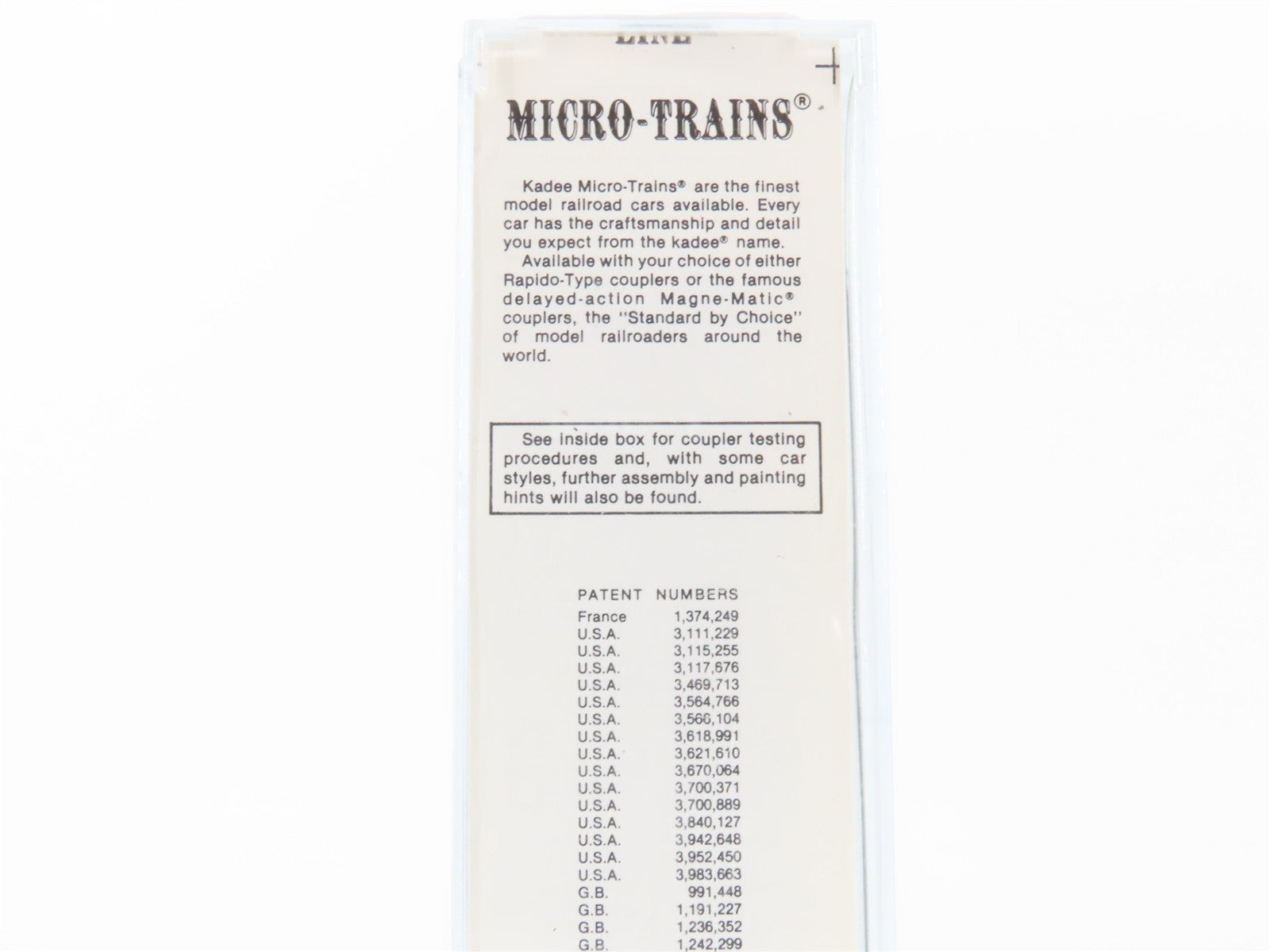 N Scale Kadee Micro-Trains MTL 39060 ATSF Santa Fe 40' Box Car 38691C.T. RTR