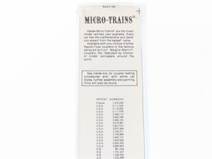 N Scale Kadee Micro-Trains MTL 39060 ATSF Santa Fe 40' Box Car 38691C.T. RTR