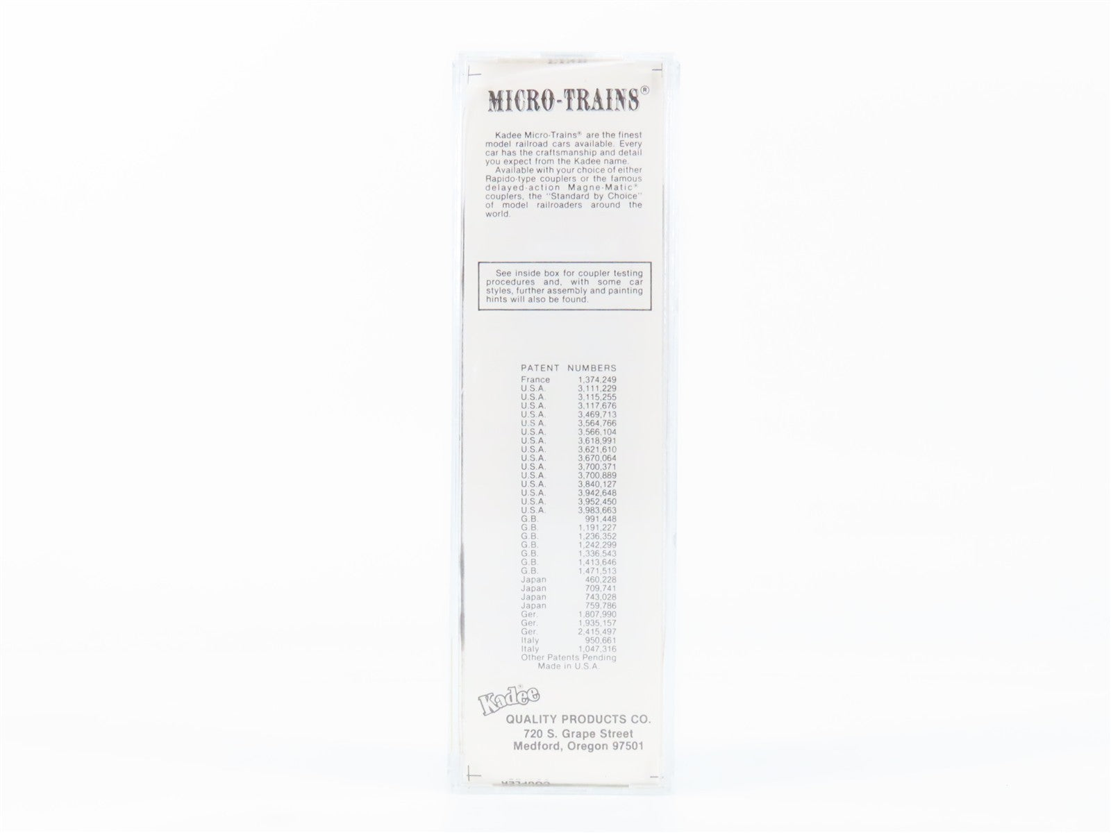 N Scale Kadee Micro-Trains MTL 23130 WAB Wabash 40' Double Door Box Car 8150 RTR