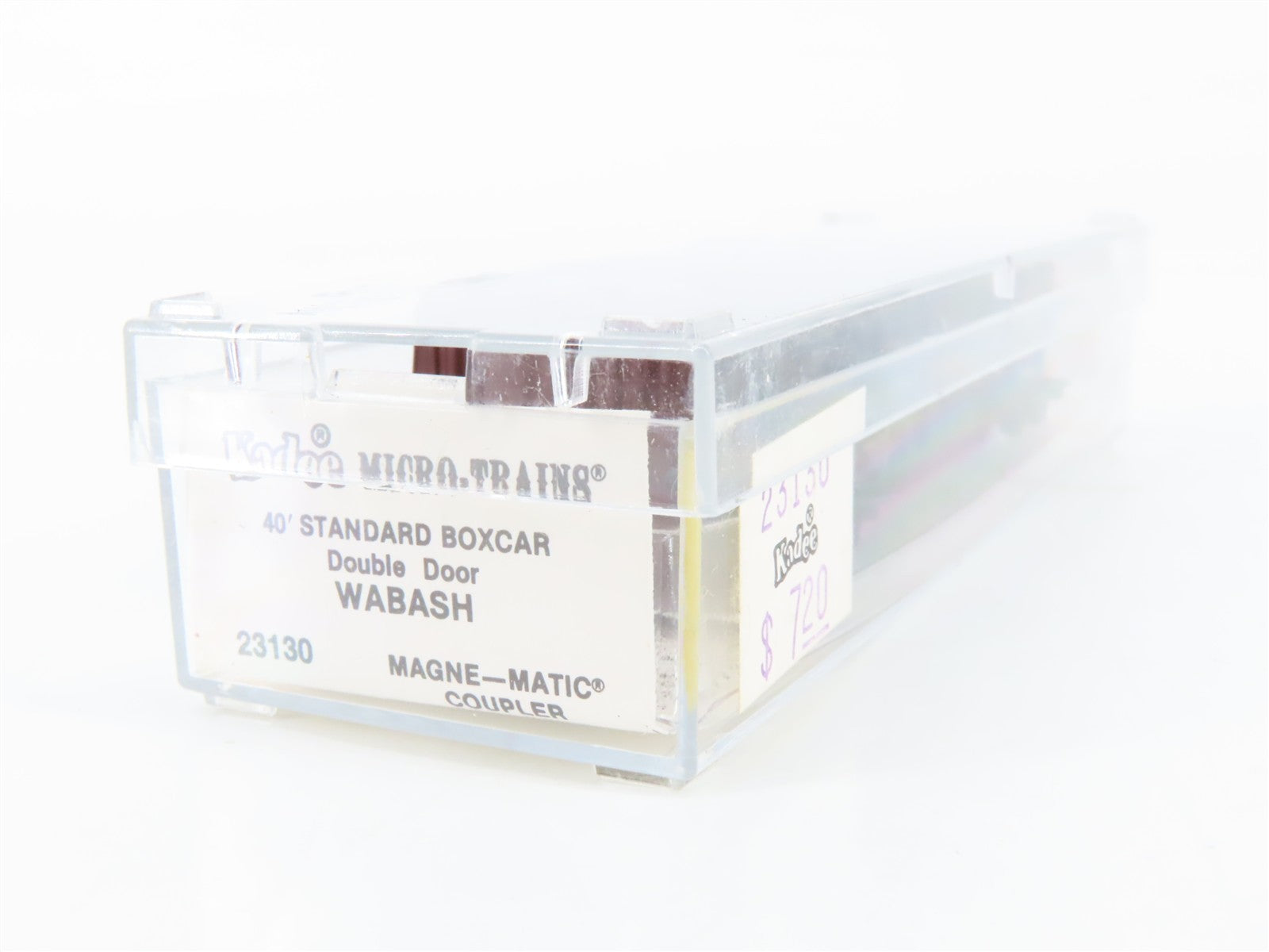 N Scale Kadee Micro-Trains MTL 23130 WAB Wabash 40' Double Door Box Car 8150 RTR
