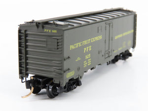 N Scale Micro-Trains MTL 59510 PFE Pacific Fruit Express 40' Reefer 925 RTR