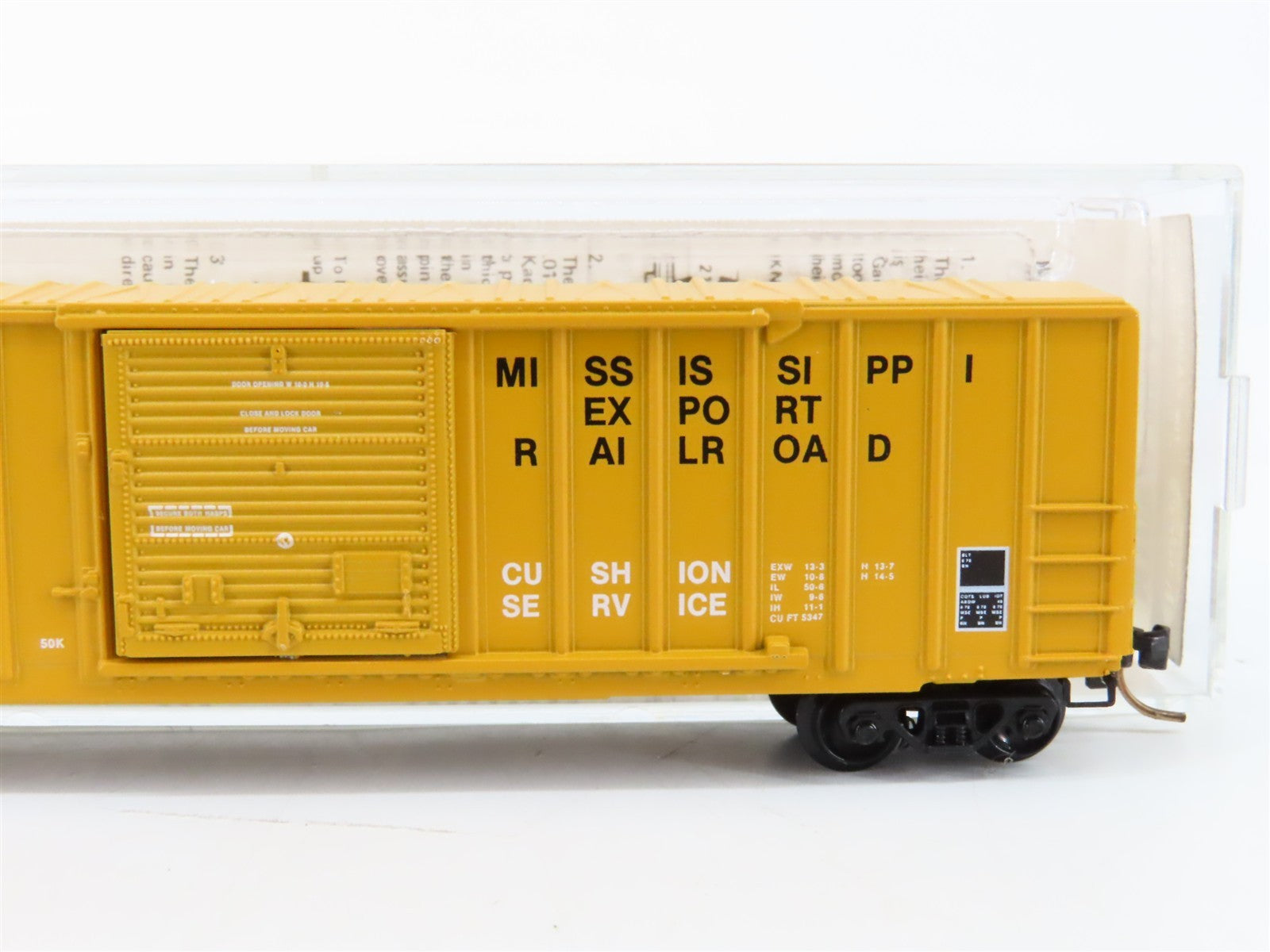 N Kadee Micro-Trains MTL 25460 MSE Mississippi Export Railroad 50' Box Car 943