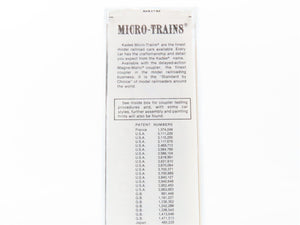 N Kadee Micro-Trains MTL 25460 MSE Mississippi Export Railroad 50' Box Car 943