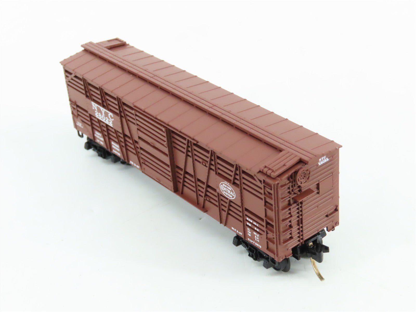 N Scale Micro-Trains MTL 35040 NYC New York Central 40' Stock/Cattle Car RTR
