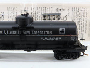 N Scale Micro-Trains MTL 65160 JLSX Jones & Laughlin Steel 39' Tank Car 1028 RTR