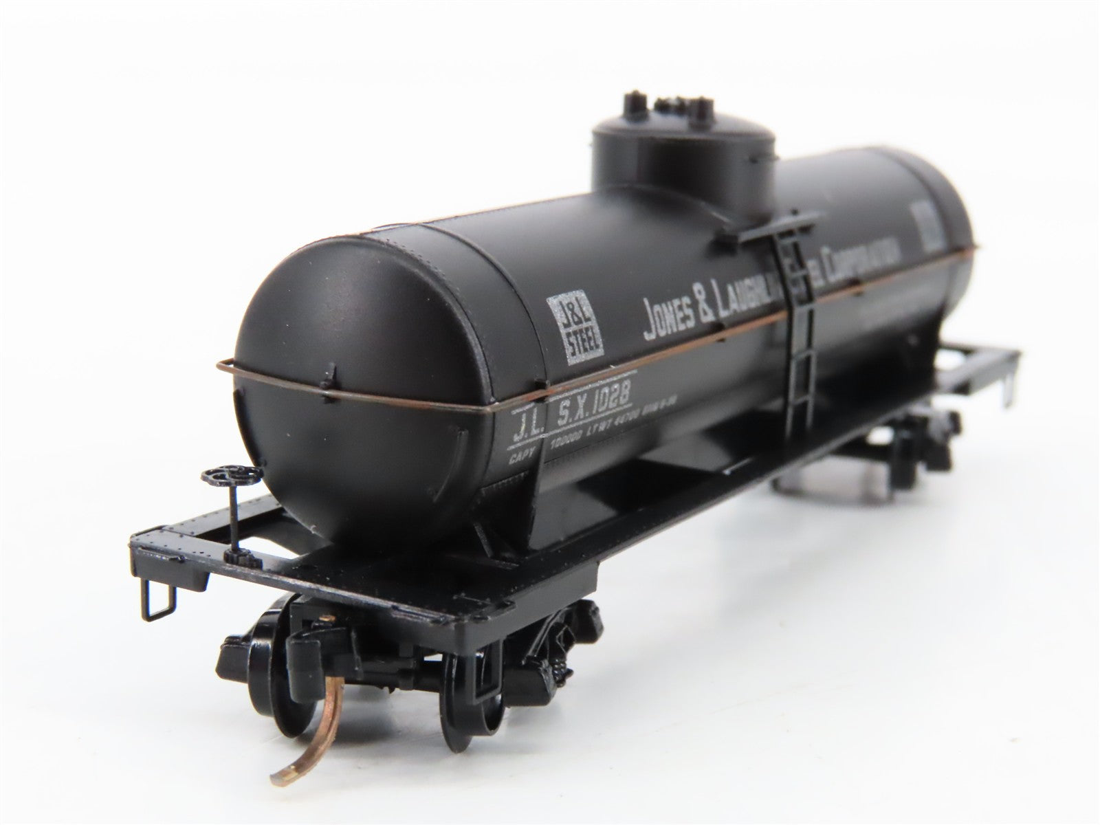 N Scale Micro-Trains MTL 65160 JLSX Jones & Laughlin Steel 39' Tank Car 1028 RTR