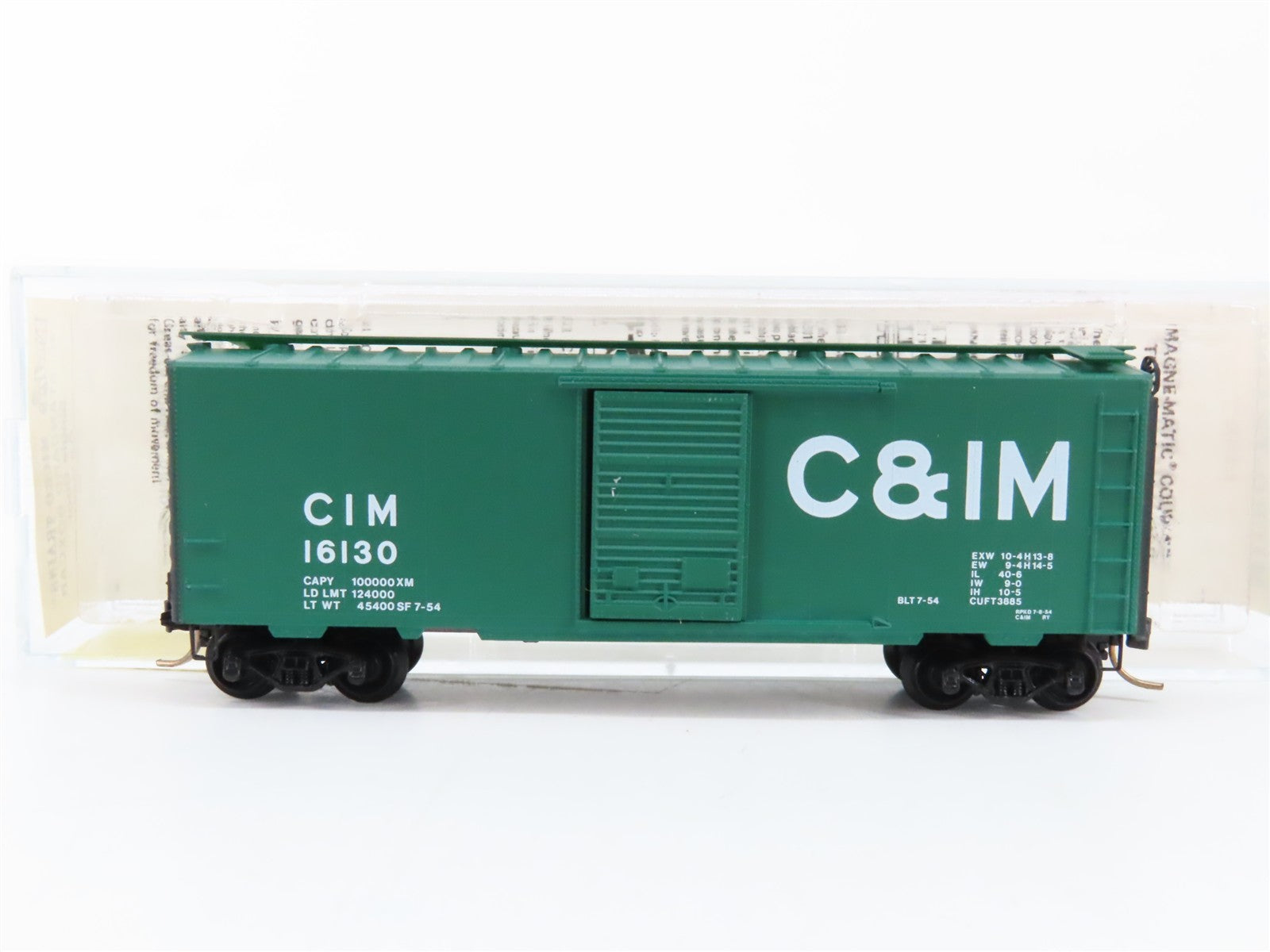 N Kadee Micro-Trains MTL 20790 C&IM Chicago & Illinois Midland 40' Box Car 16130